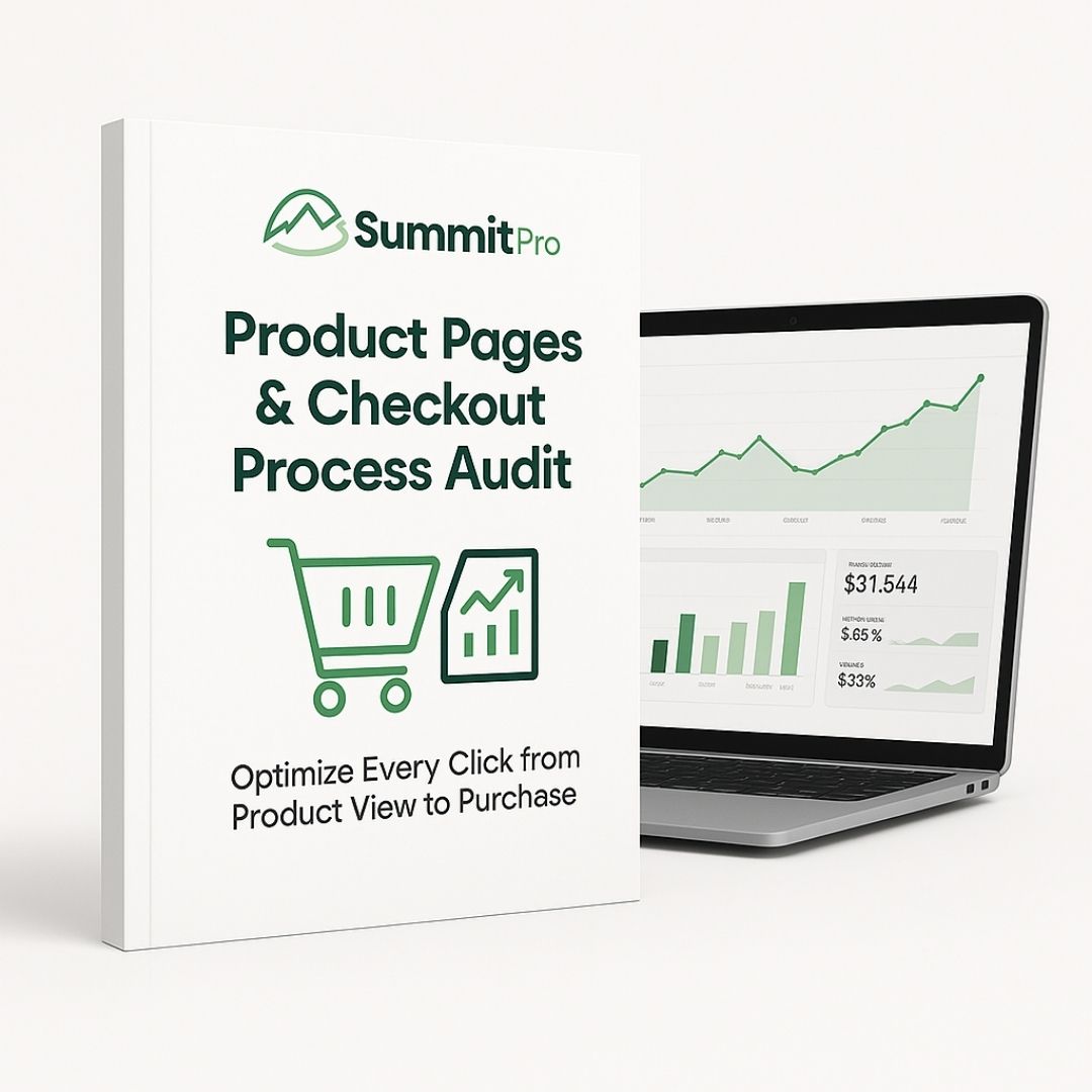 Product Pages & Checkout Process Audit