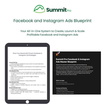 Facebook and Instagram Ads Blueprint