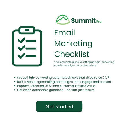 E-commerce Email Marketing Checklist