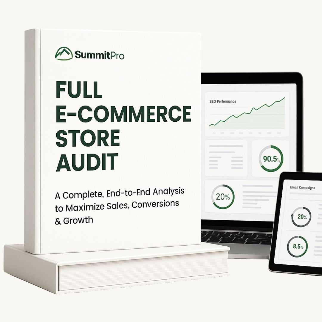 Full E-commerce Store Conversion Audit